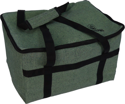 Коптильня двухъярусная нержавейка БК.06+сумка из брезента в подарок